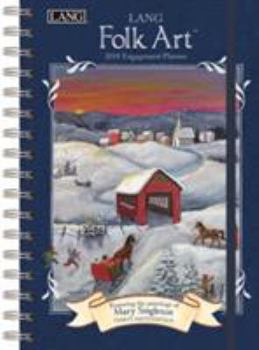 Calendar Lang Folk Art 2018 Planner Book