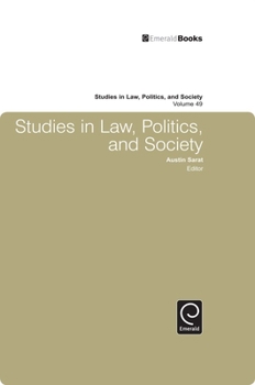 Hardcover Studies in Law, Politics, and Society, Volume 49 Book