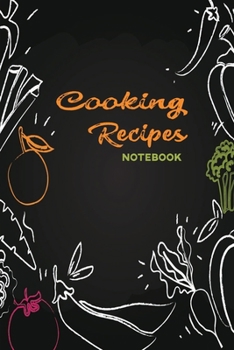 Paperback Microwave Cooking Recipes: A Notebook with Prompts to Record Your Collection of Cooking Recipes - Write Notes & Cooking Recipes - Line Drawing Book