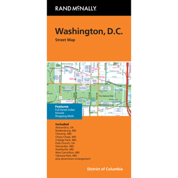 Loose Leaf Washington DC Street Map: Wmfm Book