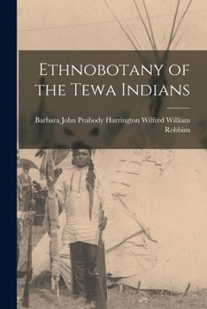 Paperback Ethnobotany of the Tewa Indians Book