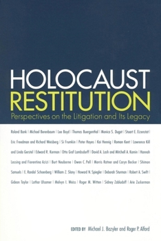 Hardcover Holocaust Restitution: Perspectives on the Litigation and Its Legacy Book