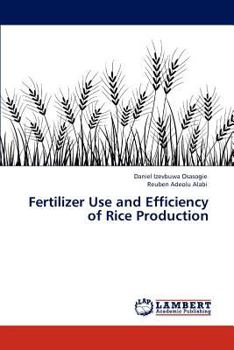 Paperback Fertilizer Use and Efficiency of Rice Production Book