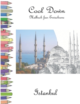 Paperback Cool Down - Malbuch für Erwachsene: Istanbul [German] Book