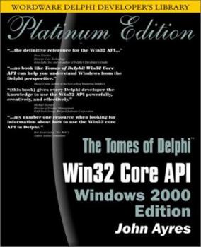 Paperback WIN32 Core API Windows 2000 [With CDROM] Book