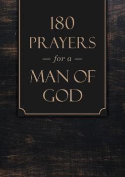 Paperback 180 Prayers for a Man of God Book