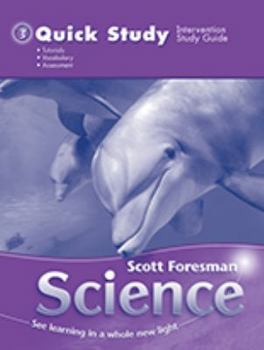 Paperback Scott Foresman Science 2006 Quick Study Grade 3 Book