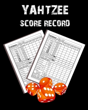 Paperback Yahtzee Score Record Book