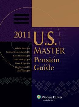 Paperback U.S. Master Pension Guide, 2011 Edition Book