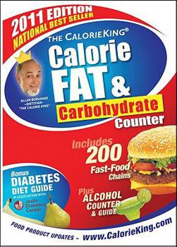 Paperback The CalorieKing Calorie, Fat & Carbohydrate Counter Book