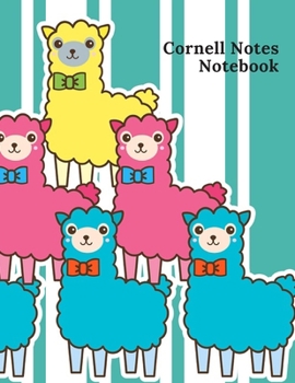 Paperback Cornell Notes Notebook: : Cornell Notes Notebook Llama Cover - Cornell Notes Journal for School and University. An Efficient Note-taking, Writ Book