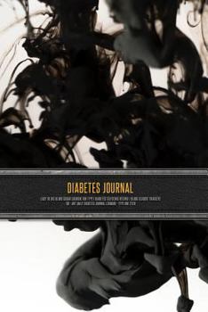 Paperback Diabetes Journal - Easy to Use Blood Sugar Logbook for Type 1 Diabetes (Glycemic Record / Blood Glucose Tracker) T1d - Art Daily Diabetes Journal Logb Book