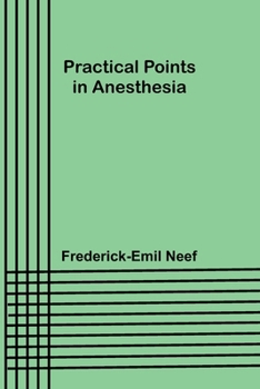 Paperback Practical Points in Anesthesia Book