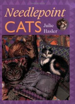 Paperback Needlepoint Cats Book