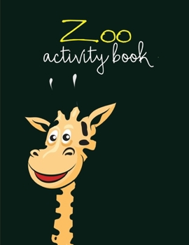 Zoo Activity Book: Super Cute Kawaii Coloring Pages for Teens (Funny Gift ideas)