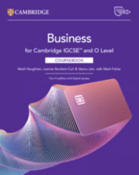Misc. Cambridge Igcse(tm) and O Level Business Coursebook with Digital Access (2 Years) Book