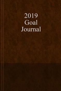 Paperback 2019 Goal Journal Book