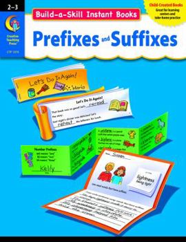 Paperback Build-a-Skill Instant Books: Prefixes and Suffixes, Gr. 2-3 Book