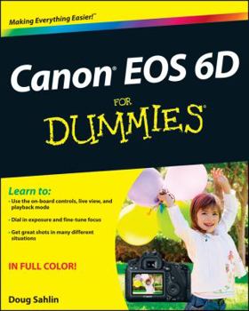 Paperback Canon EOS 6D for Dummies Book