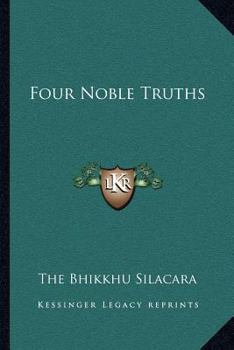 Paperback Four Noble Truths Book