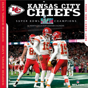 Unknown Binding Kansas City Chiefs 2024 12x12 Team Wall Calendar Book