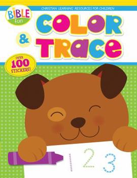 Paperback Bible Fun: Color & Trace Book