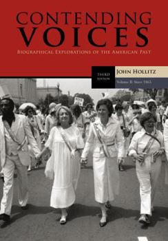 Paperback Contending Voices, Volume II: Since 1865 Book