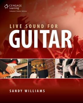 Paperback Live Sound for Guitar Book