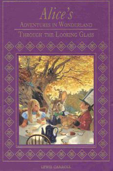 Hardcover Alice's Adventures in Wonderland & Through the Looking Glass and What Alice Found There (Classic Lib Book