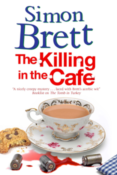 Hardcover The Killing in the Café [Large Print] Book
