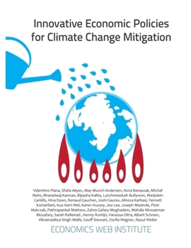 Paperback Innovative Economic Policies for Climate Change Mitigation Book