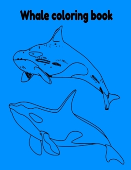 Paperback Whale coloring book