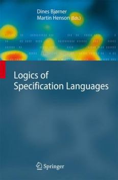 Paperback Logics of Specification Languages Book