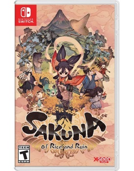 Game - Nintendo Switch Sakuna: Of Rice And Ruin Book