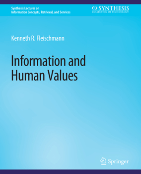 Paperback Information and Human Values Book