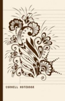 Paperback Cornell Notebook: Notes Taking System for High School Adult Student with College Ruled Lines Composition with Mehndi Ornament Theme Book
