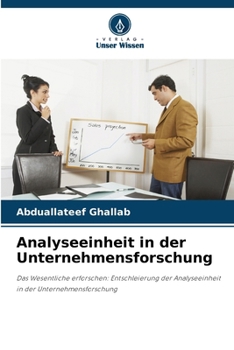 Paperback Analyseeinheit in der Unternehmensforschung [German] Book