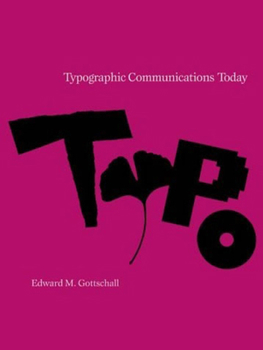 Hardcover Typographic Communications Today Book