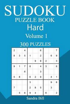Paperback 300 Hard Sudoku Puzzle Book
