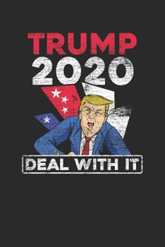 Trump 2020: Graph Paper Notebook (6" x 9" - 120 pages) ~ President Trump Notebook for Daily Journal, Diary, and Gift