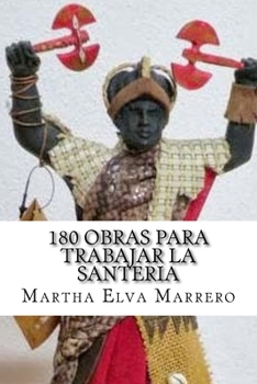 Paperback 180 obras para trabajar la santeria [Spanish] Book