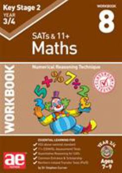 Paperback KS2 Maths Year 3/4 Workbook 8: Numerical Reasoning Technique Book