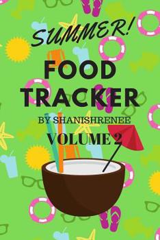 Paperback Summer food tracker volume 2: 6x9in personal diary Book