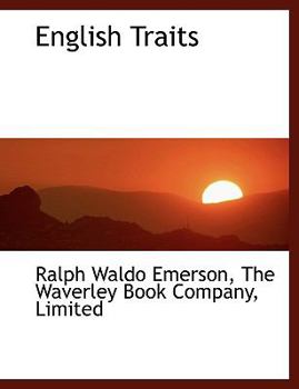 Paperback English Traits Book