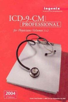 Paperback Icd-9-cm Professional for Physicians 2004 Compact: Clinical Modifications Book