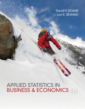 Hardcover Applied Statistics in Business and Economics Book