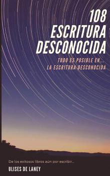 Paperback 108 Escritura Desconocida [Spanish] Book