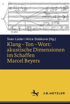 Paperback Klang - Ton - Wort: Akustische Dimensionen Im Schaffen Marcel Beyers [German] Book