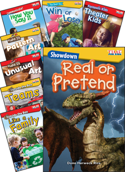 Paperback Time for Kids Social Studies/Language Arts Grades K-1, 8-Book Set Book