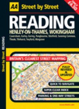 Paperback Street Atlas Reading Local (AA Street by Street) Book